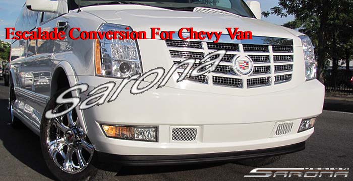 Custom Chevy Express Van  Body Kit (2003 - 2023) - $5500.00 (Part #CH-039-KT)